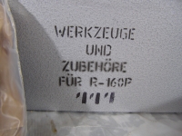 Werkzeuge und zubehör für R-160P