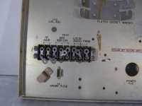 Rückwand für Collins R-390/URR Radio receiver als Ersatzteilträger