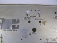 Rückwand für Collins R-390/URR Radio receiver als Ersatzteilträger