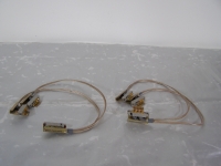 2x RFT Prüfkabel  Reparatur Kabel / Adapter Kabel 1655.034-01030  L.ca 0,4 m