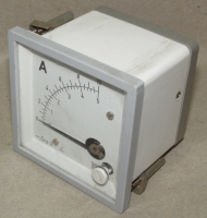 Amperemeter Analog-Einbaumessgerät Anzeigebereich 0-10A / 0-5A