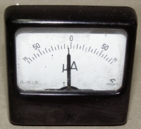 Gossen Analoges Einbaumessgerät 0-75µA