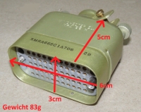 Stecker MRA 66 H / XMRA66SC1A706 2B