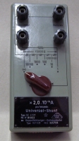 00514 Goerz Universal-Shunt, Type GE 4291, x 2,0. 10 A