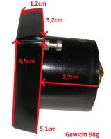 Micro-Ampere Anzeige Analog / Einbaumessgerät Anzeigebereich 0-100 µA