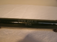 Rosenthal GWS 220 Hochspannungswiderständ Leistungs-Widerstand Lastwiderständ 2KOhm 250 - 500 W